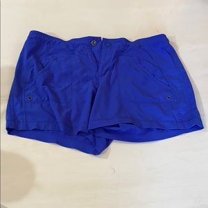 Athleta blue shorts